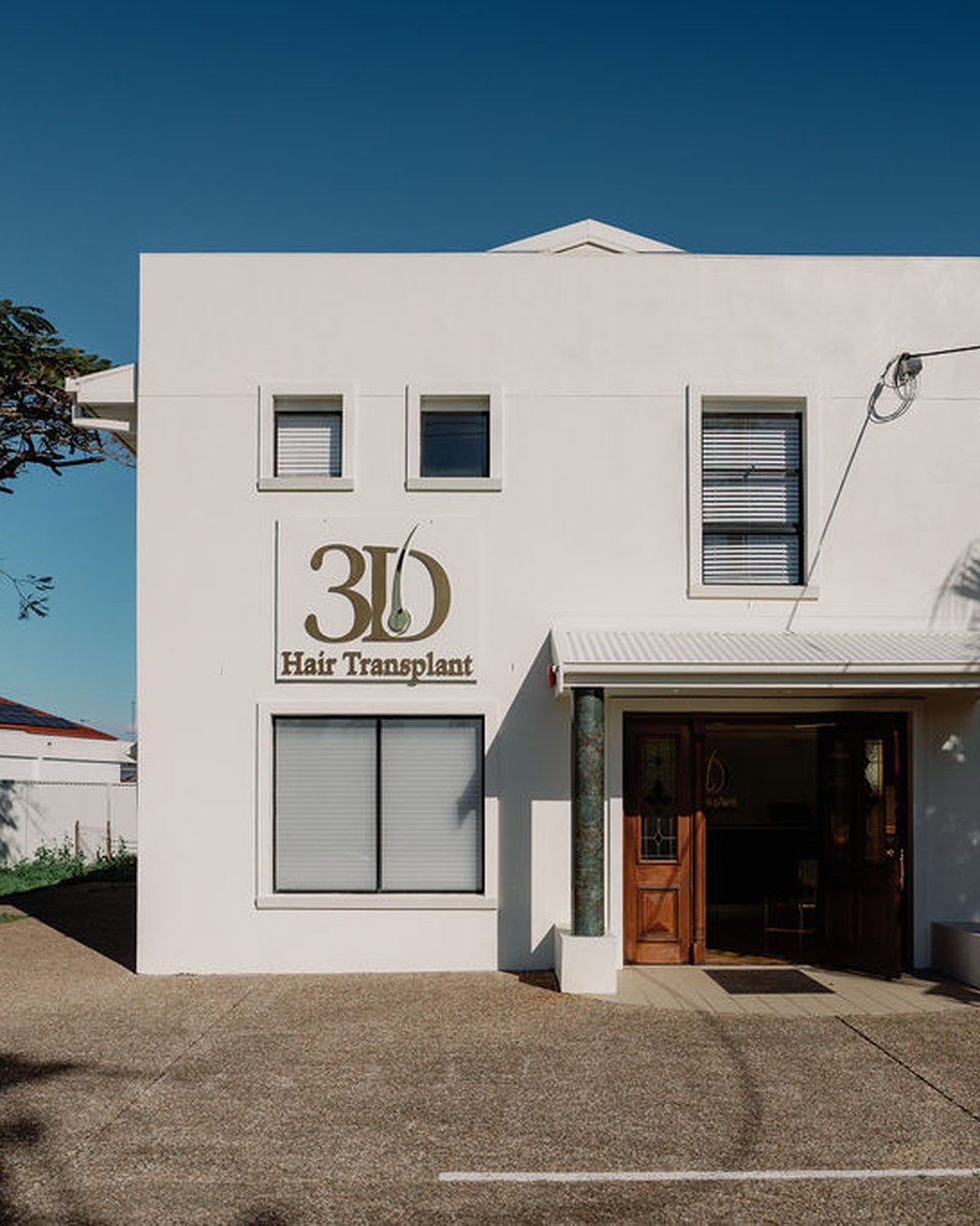 Gold Coast Hair Transplant clinic exterior at 86 Ashmore Road, Bundall
